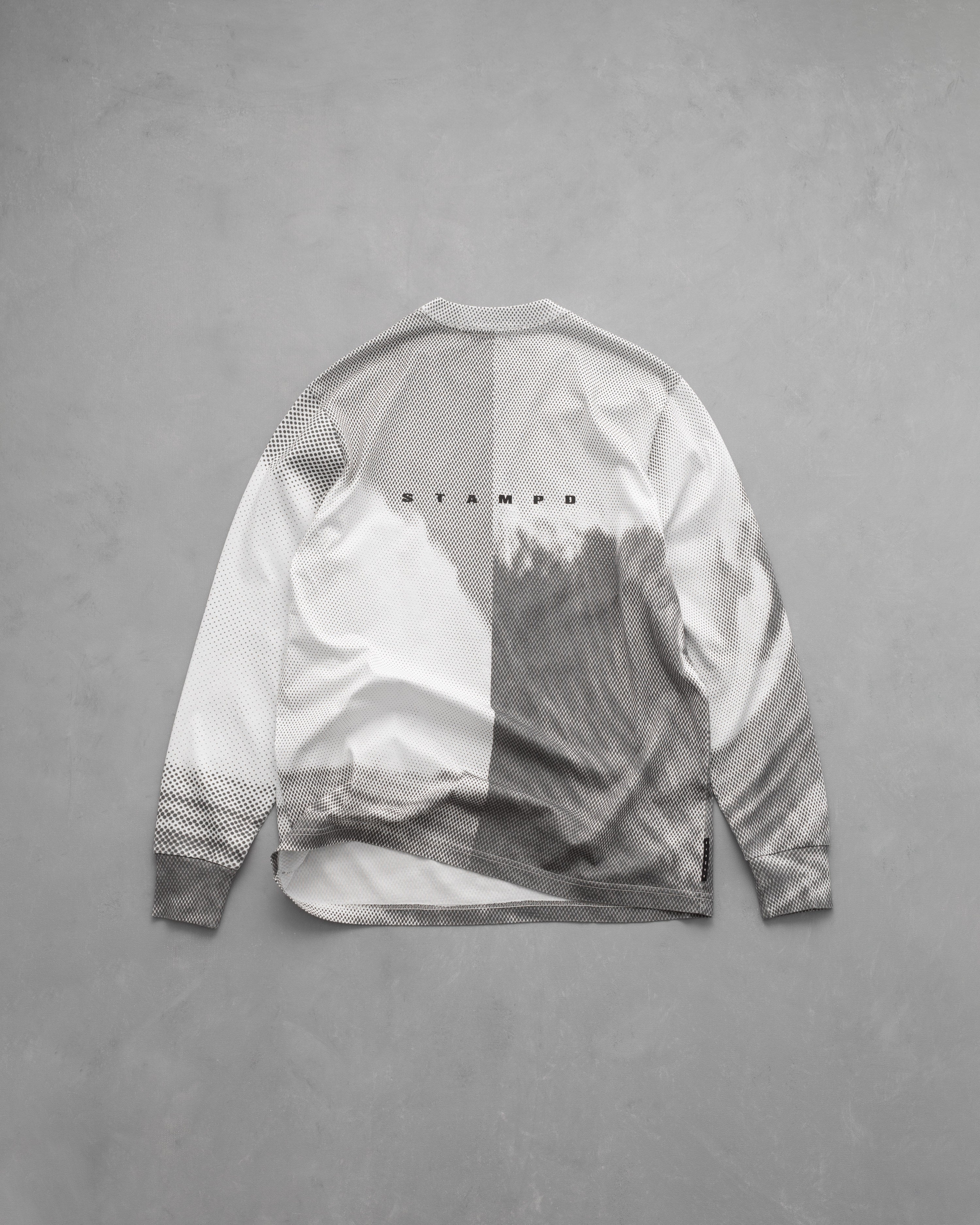 Black Wave LS Relaxed Tee