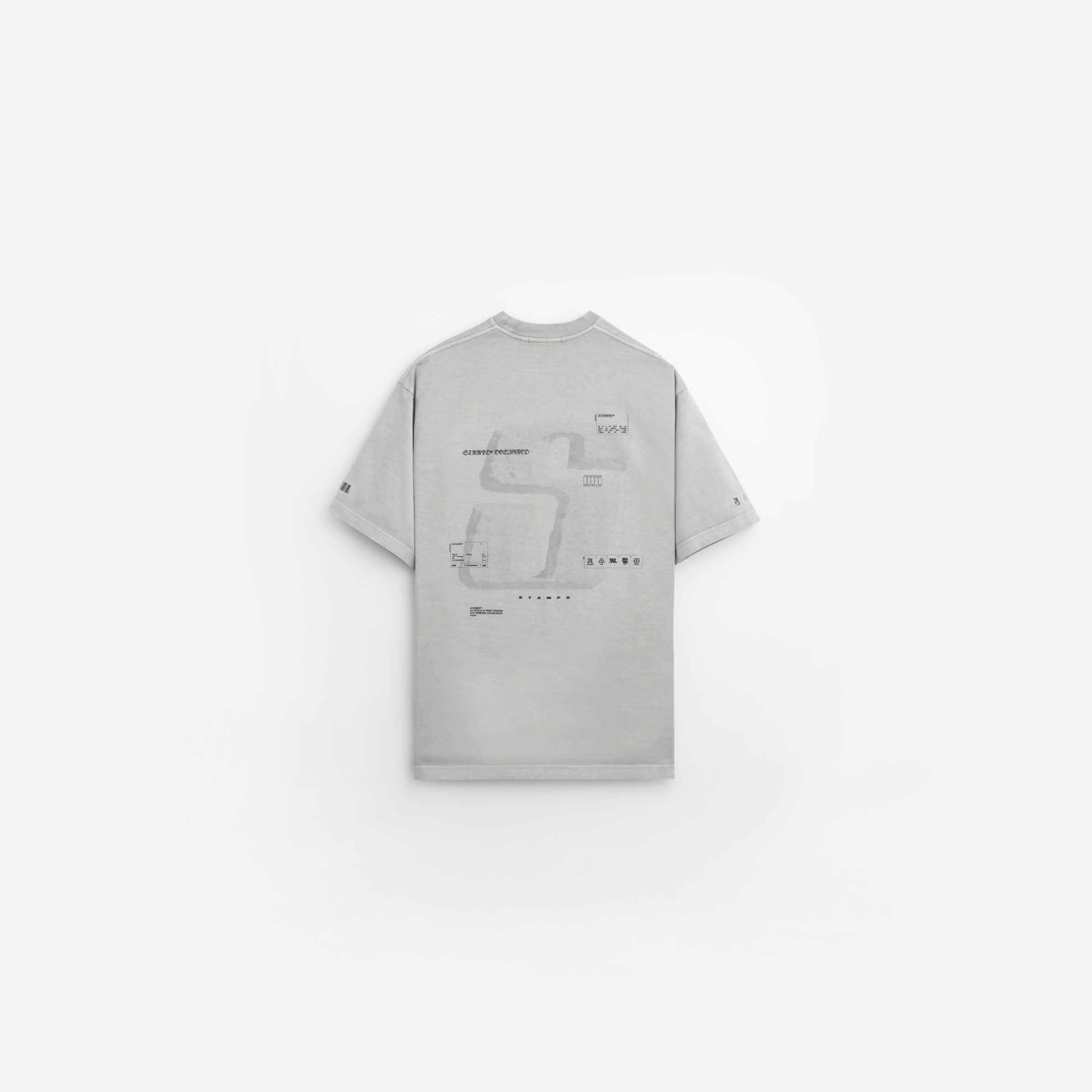 Cement Transit Relaxed Tee - Vintage Washed